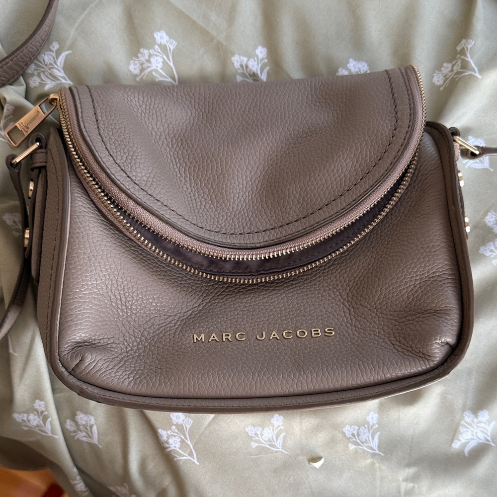 Marc Jacobs Brown Leather Crossbody Bag The Groove